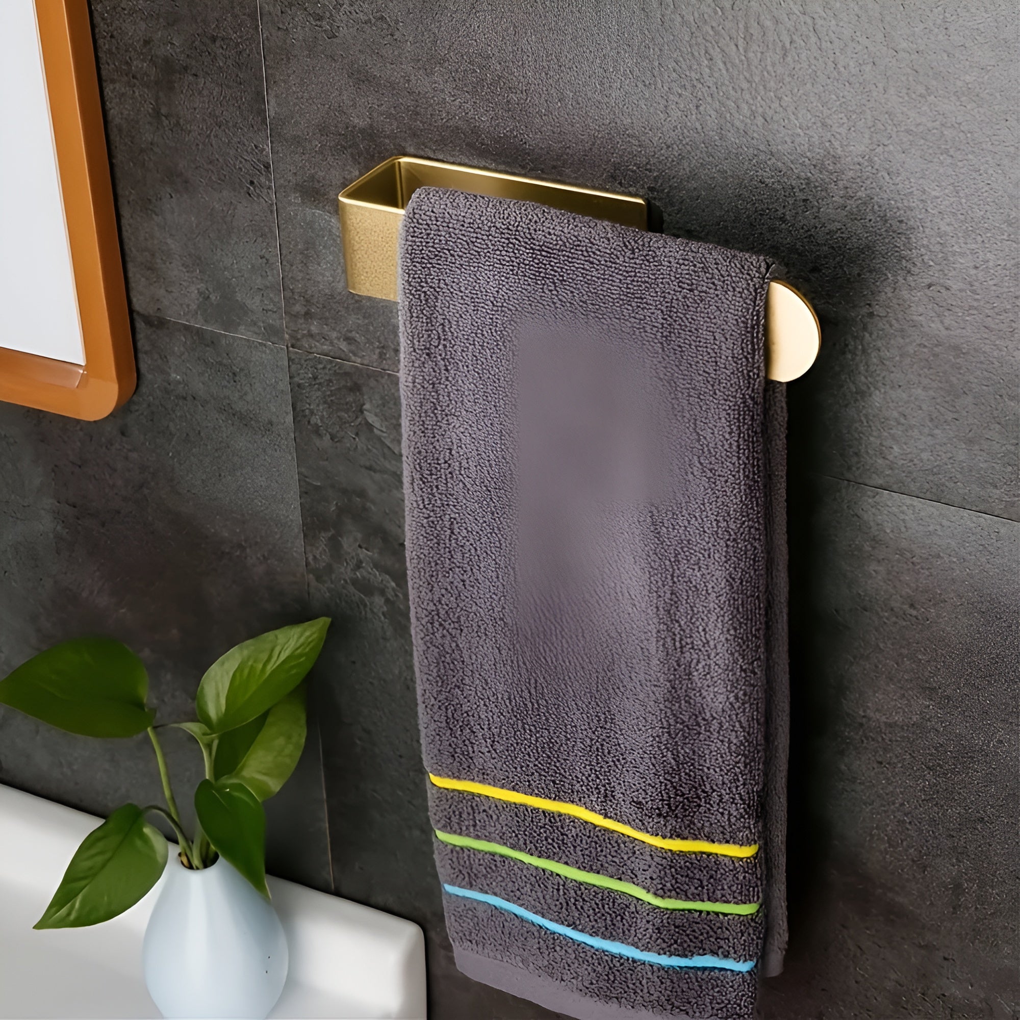Modern Wall Mounted Towel Rack