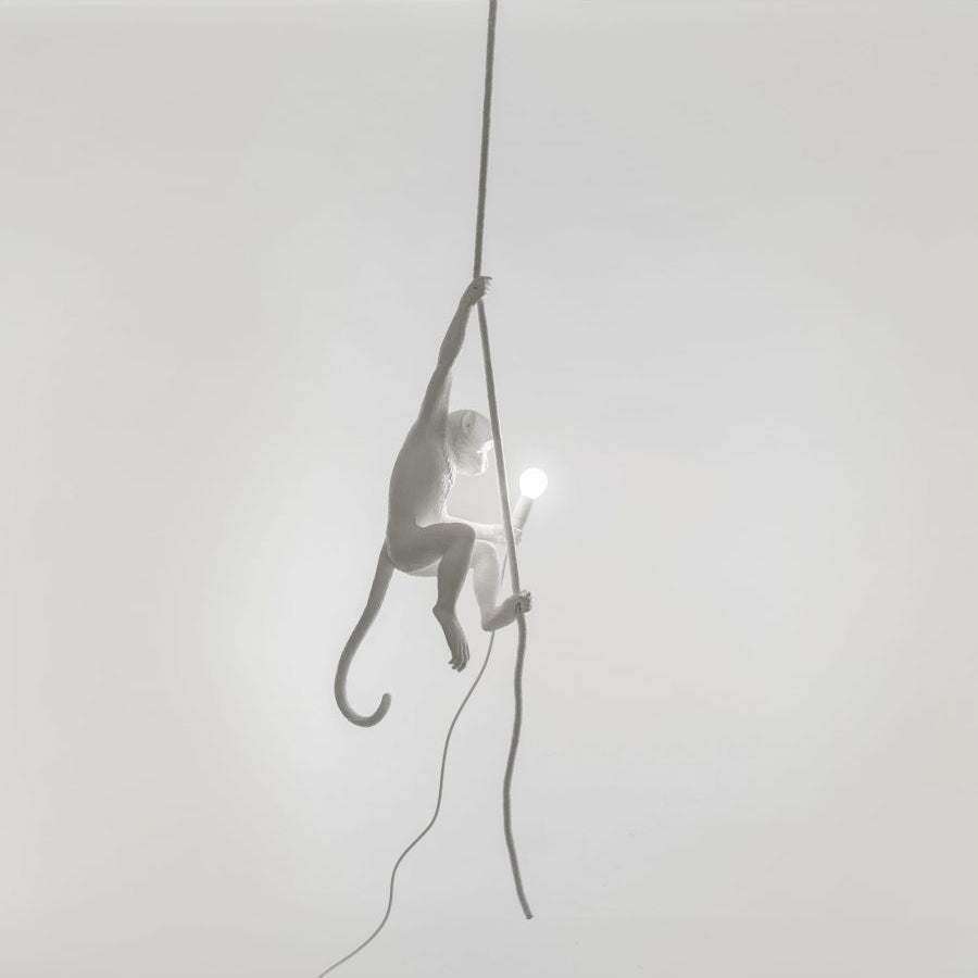 Monkey Pendant Light Hanging Ceiling Lamp