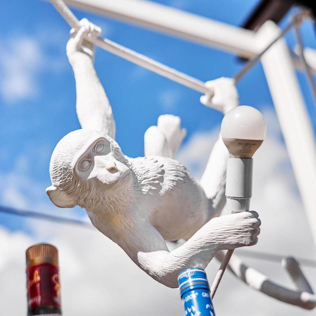 Monkey Pendant Light Hanging Ceiling Lamp