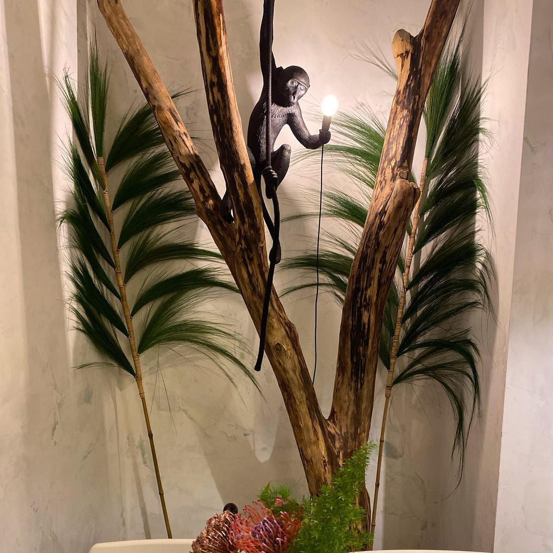 Monkey Pendant Light Hanging Ceiling Lamp