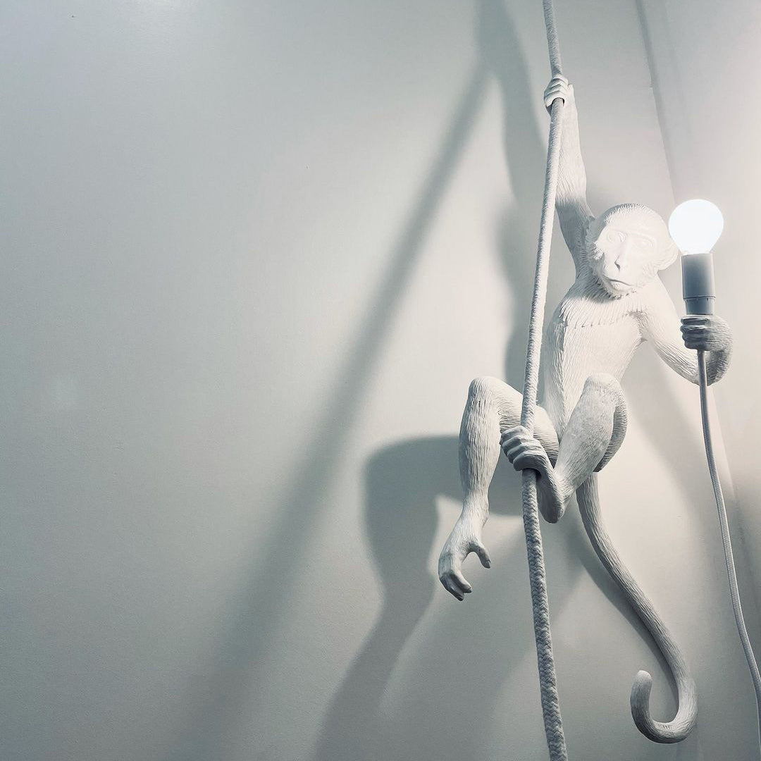 Monkey Pendant Light Hanging Ceiling Lamp