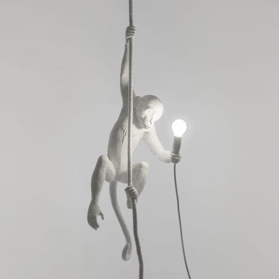 Monkey Pendant Light Hanging Ceiling Lamp