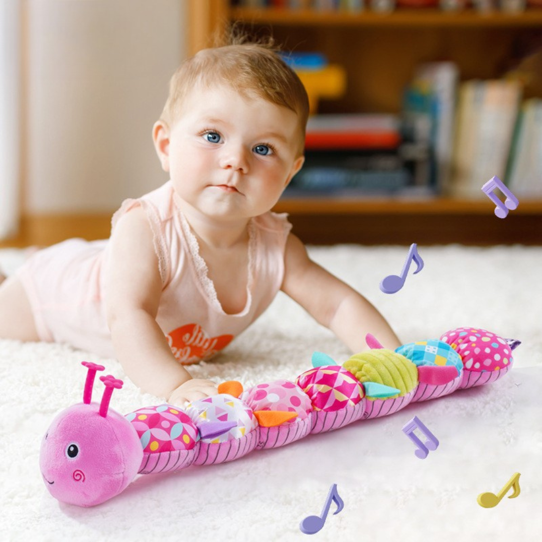 Musical Baby Caterpillar Sensory Plush Toy
