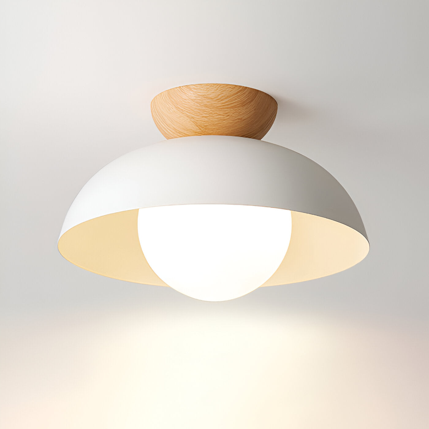 Nordic Iron Ceiling Light Minimal Flush