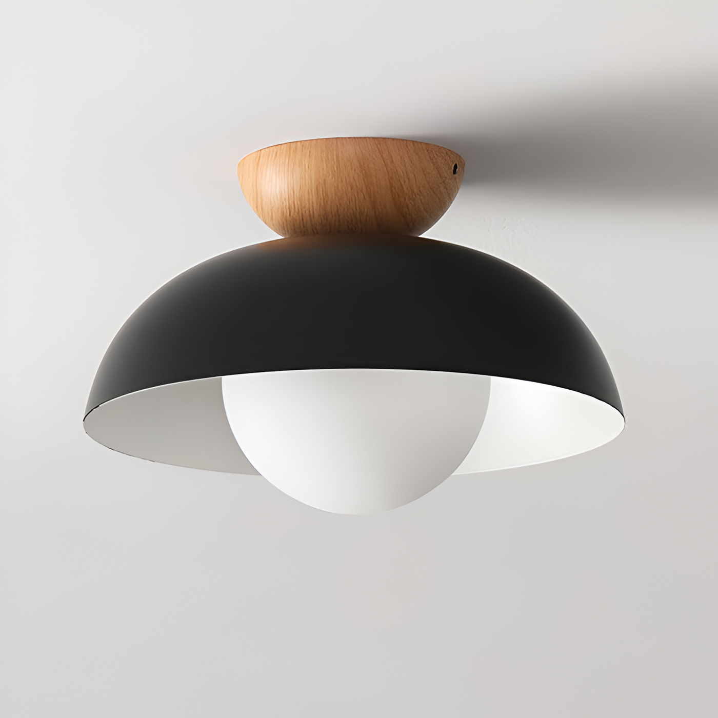 Nordic Iron Ceiling Light Minimal Flush