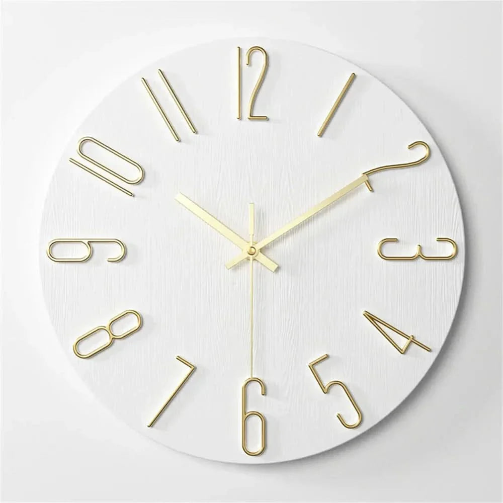 Frameless 3D Wall Clock