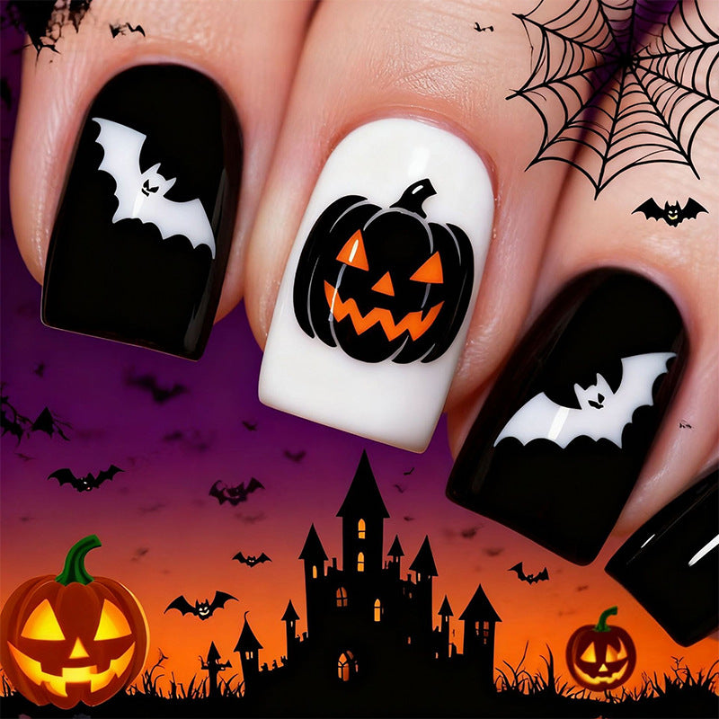 Halloween Press-On Nails | Available in W092 | Glue-Free Application in Minutes for Parties and Nights Out