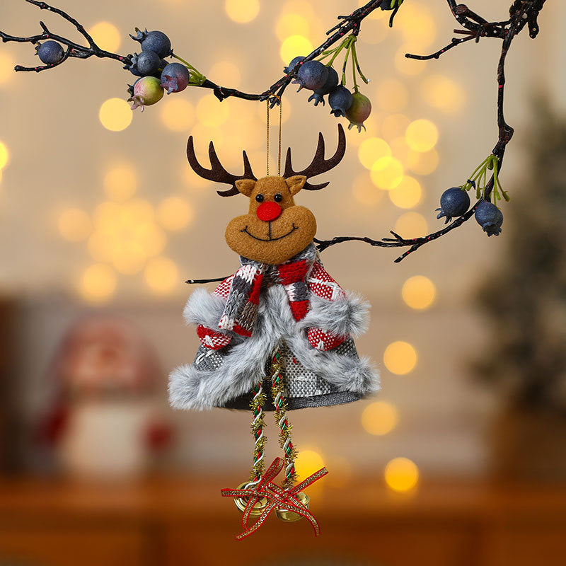 Felt Snowman Christmas Ornament with Scarf and Hat | Hanging Tree Accent in 30 Designs | Soft Indoor Holiday Decorations