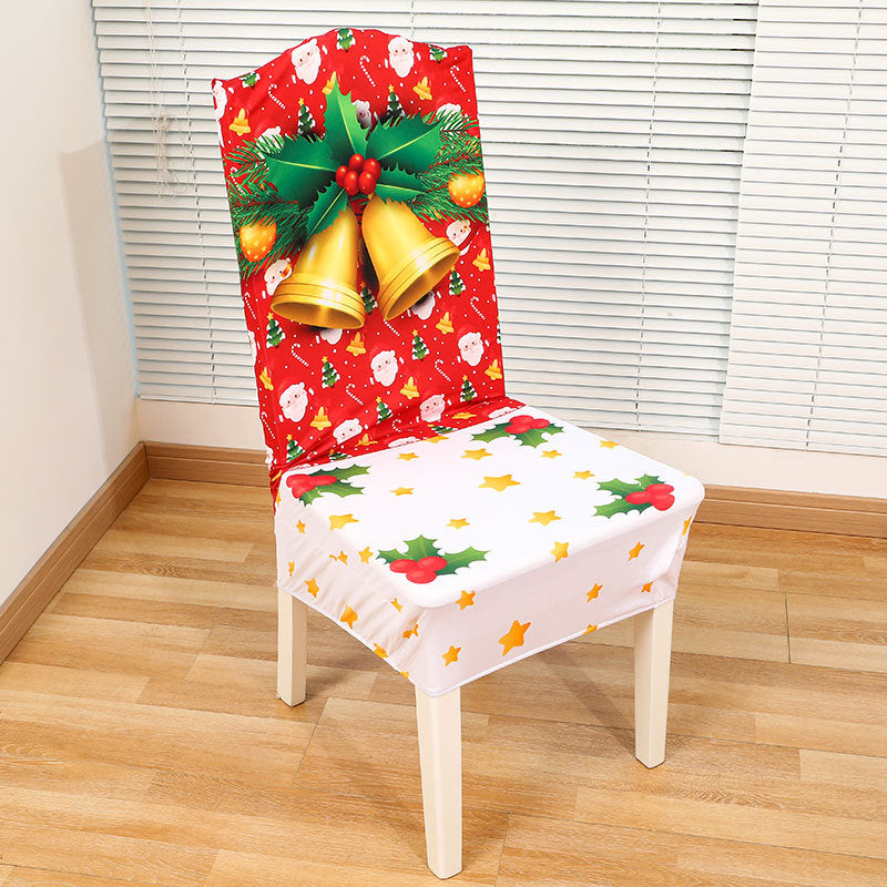 Christmas Tablecloth with Santa Figures and Festive Lettering | Stain-Resistant Fabric, Wipe or Machine Wash | 7 Designs