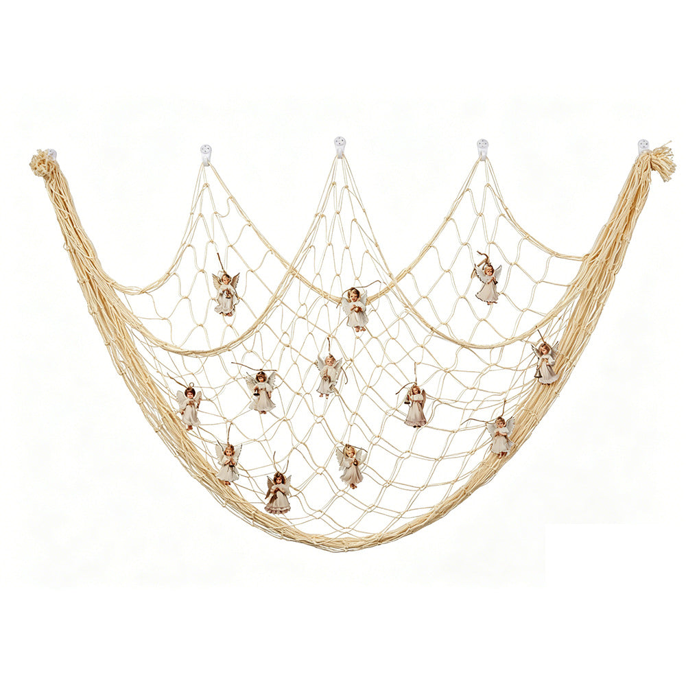 Christmas Ornament Hammock for Baubles | Hanging Net for Xmas Decorations, 1 x 2 m | Festive Indoor Display for Your Tree