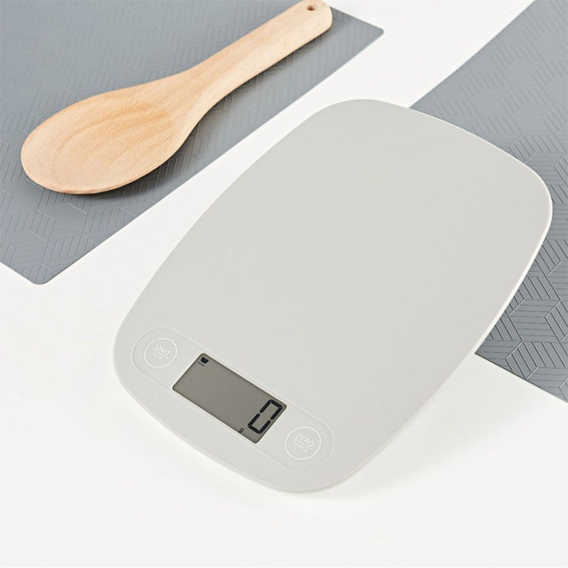Digital Kitchen Scale with LCD Display and Tare Function | Grams, Ounces, Pounds and Milliliters | 11 lb Capacity