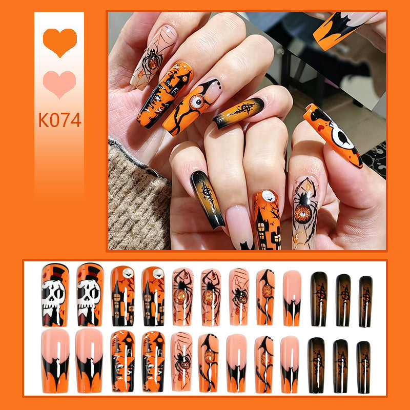 Halloween Glitter Press-On Nails | Available in Unknown | Glue-Free Application in Minutes for Parties and Nights Out
