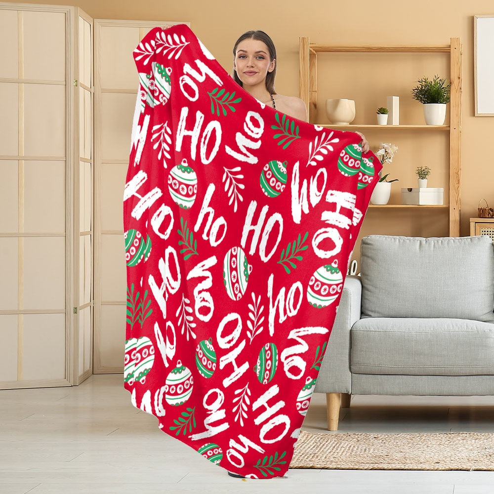 Halloween Throw Blanket | Available in White | Soft Fleece for Sofas, Beds, and Movie Nights