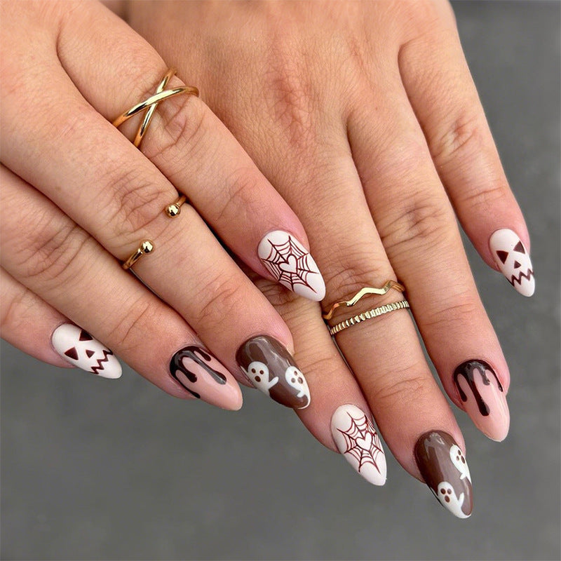 Halloween Press-On Nails | Available in B | Glue-Free Application in Minutes for Parties and Nights Out