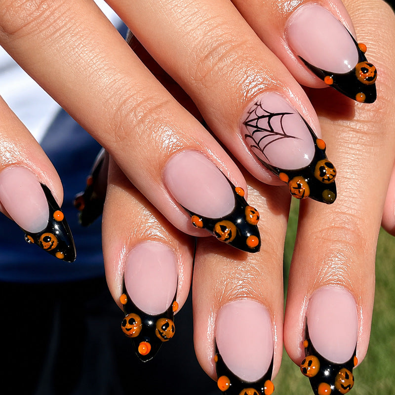 Halloween Press-On Nails | Available in Unbekannt, Blue | Glue-Free Application in Minutes for Parties and Nights Out