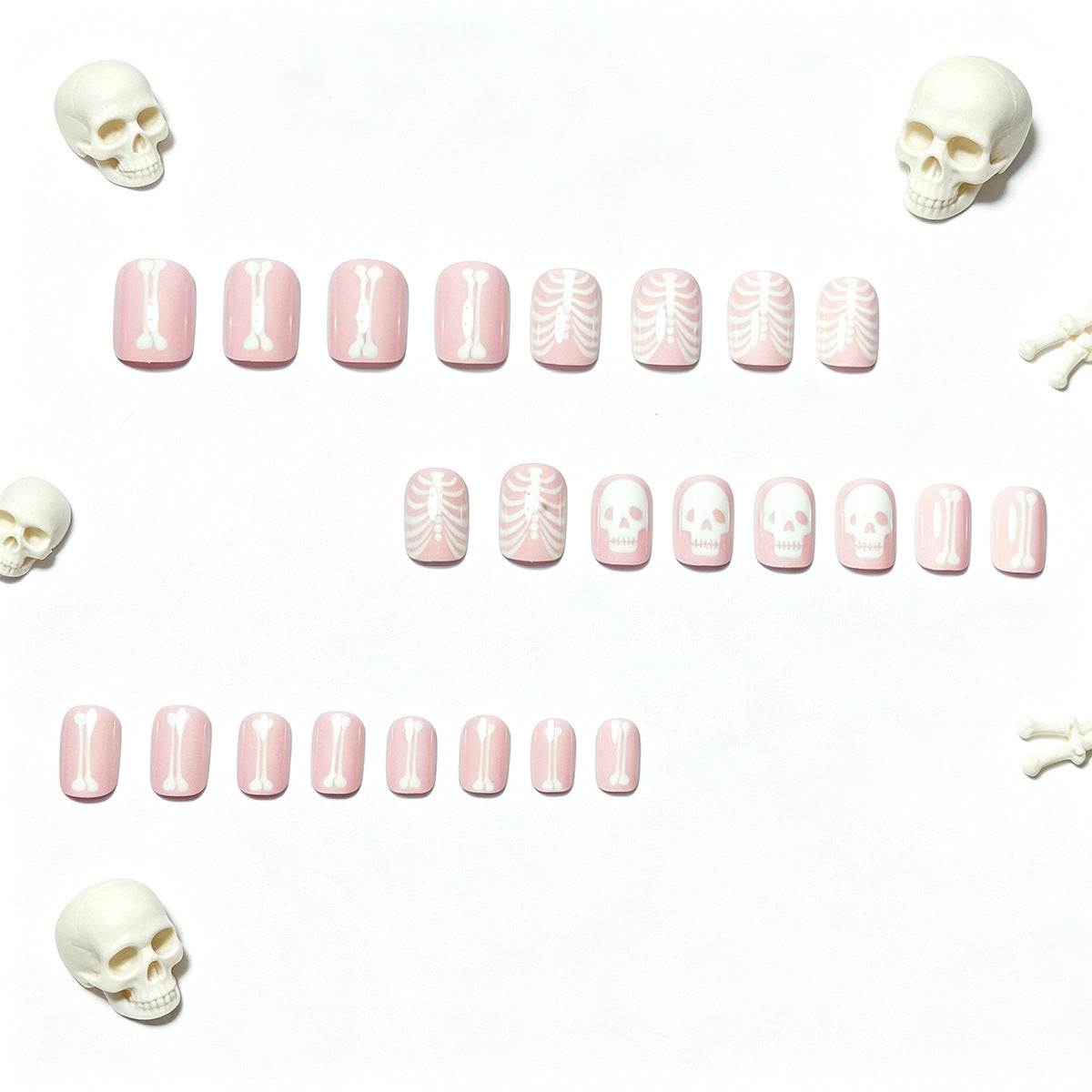Halloween Press-On Nails | Available in Jelly | Glue-Free Application in Minutes for Parties and Nights Out