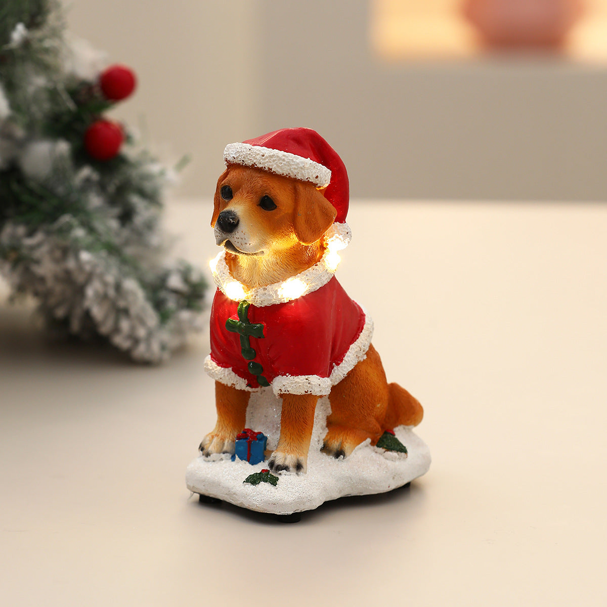 Light Up Snowman Figurine with a Classic Top Hat and Scarf | 11.8 in Tall, Battery Powered | Warm Glow for Mantel Displays