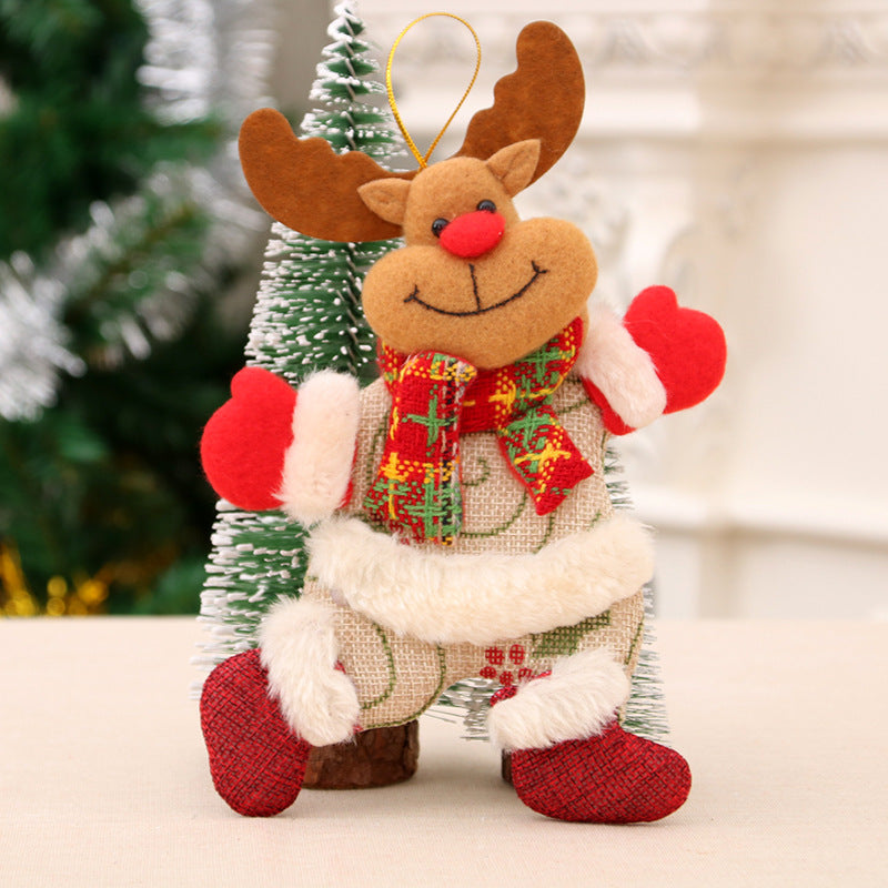 Felt Snowman Christmas Ornament with Scarf and Hat | Hanging Tree Accent in 30 Designs | Soft Indoor Holiday Decorations
