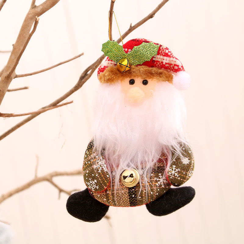 Felt Snowman Christmas Ornament with Scarf and Hat | Hanging Tree Accent in 30 Designs | Soft Indoor Holiday Decorations