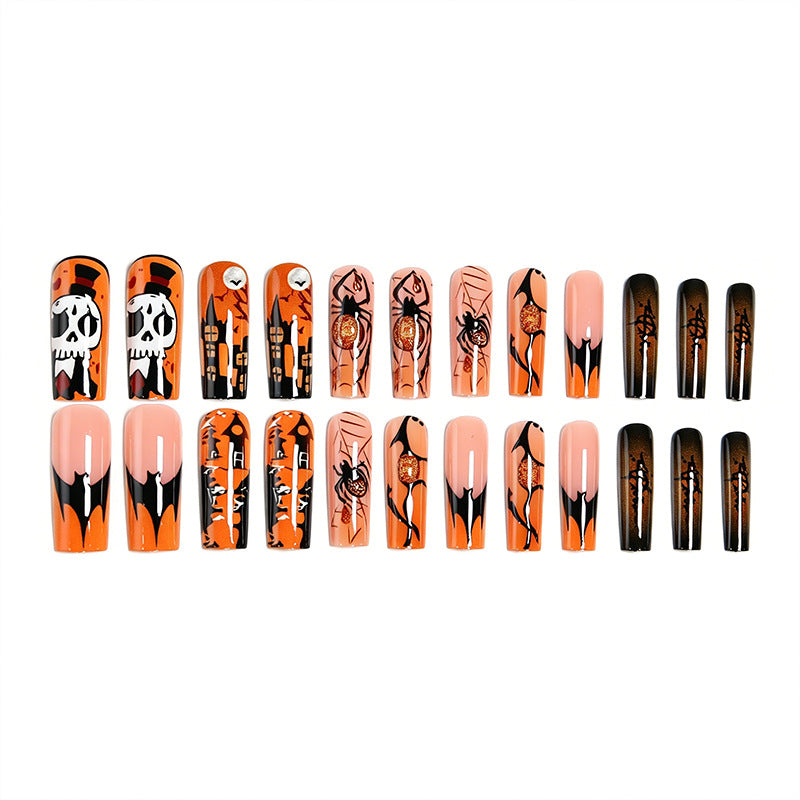 Halloween Glitter Press-On Nails | Available in Unknown | Glue-Free Application in Minutes for Parties and Nights Out