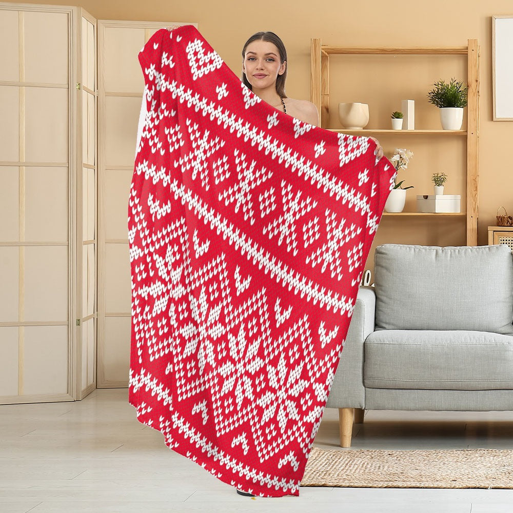 Halloween Throw Blanket | Available in White | Soft Fleece for Sofas, Beds, and Movie Nights