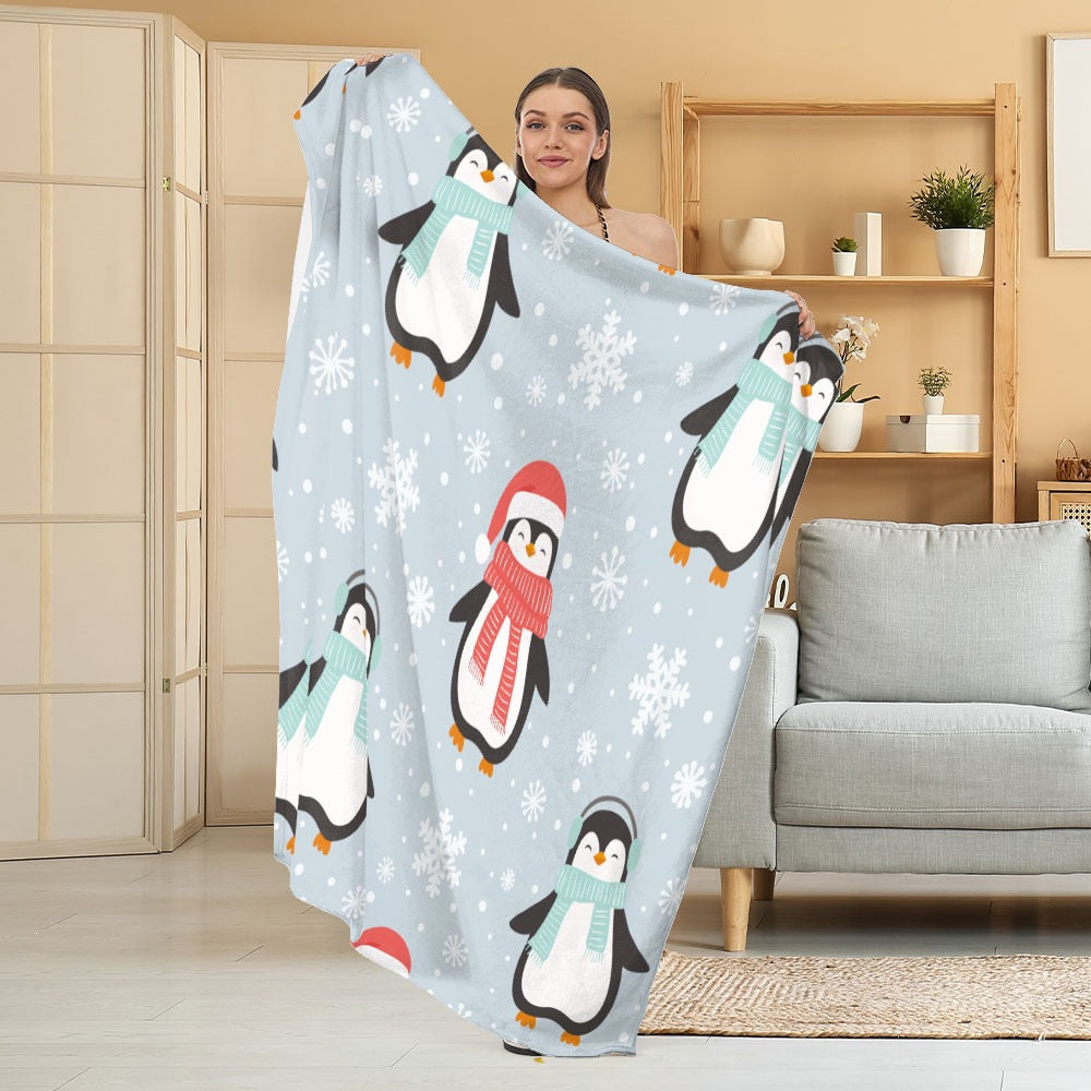 Halloween Throw Blanket | Available in White | Soft Fleece for Sofas, Beds, and Movie Nights