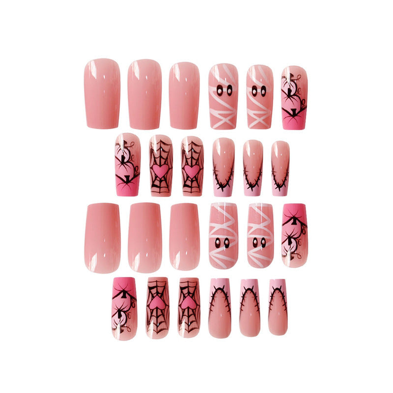 Halloween Press-On Nails | Available in Lotus | Glue-Free Application in Minutes for Parties and Nights Out