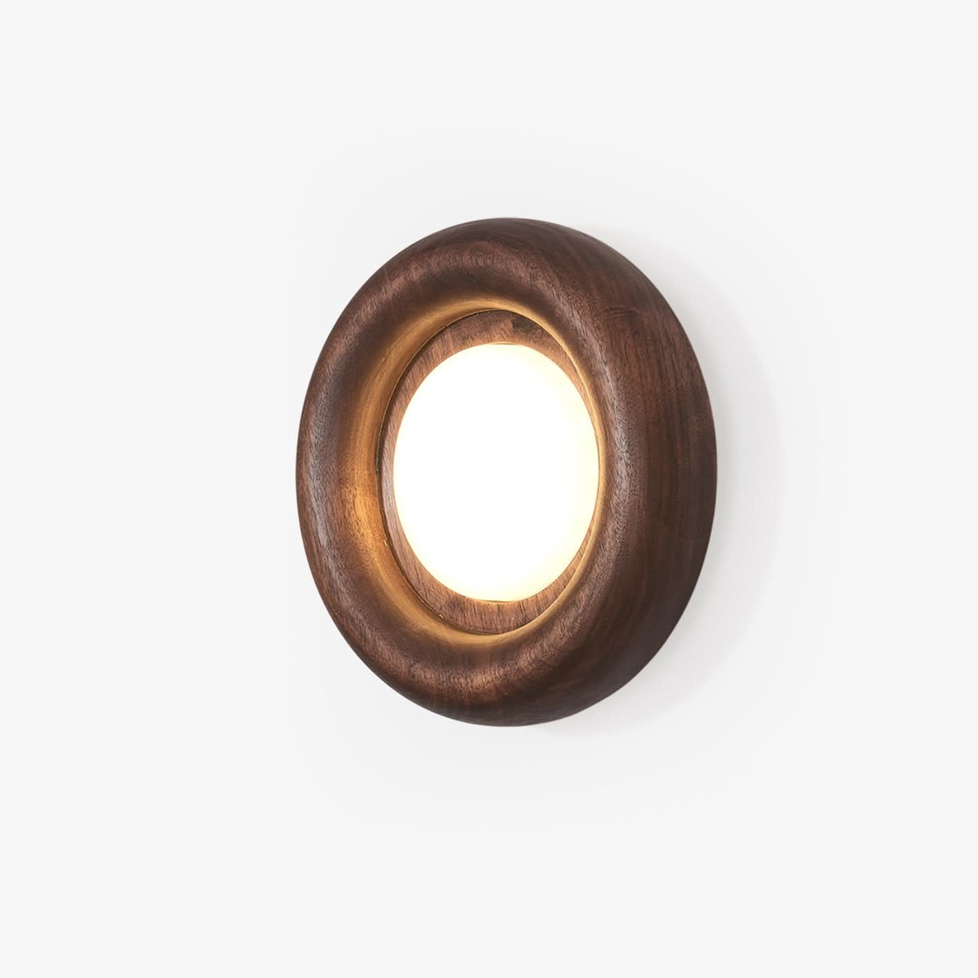 LED Wall Light Wooden Frame