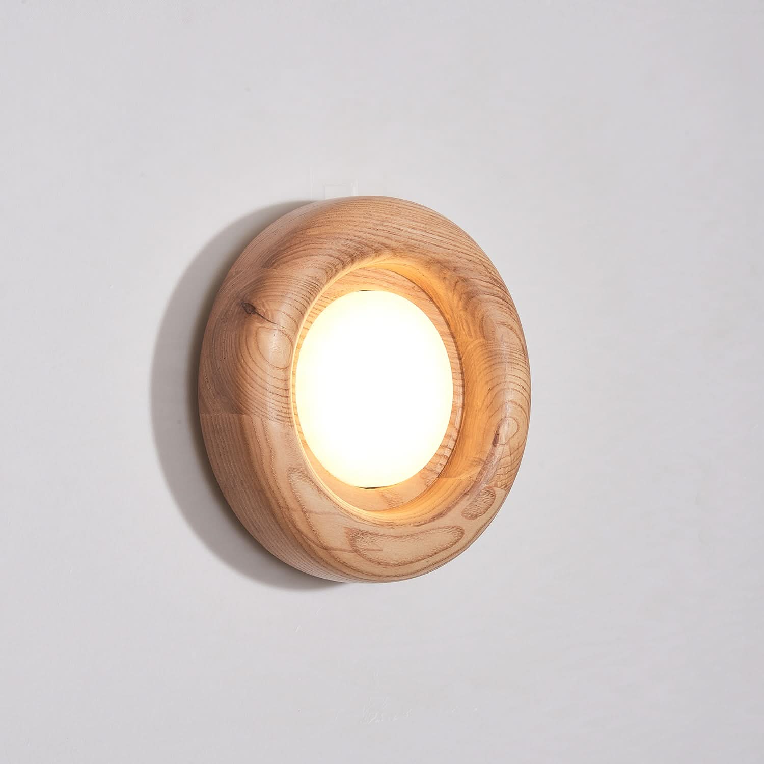 LED Wall Light Wooden Frame