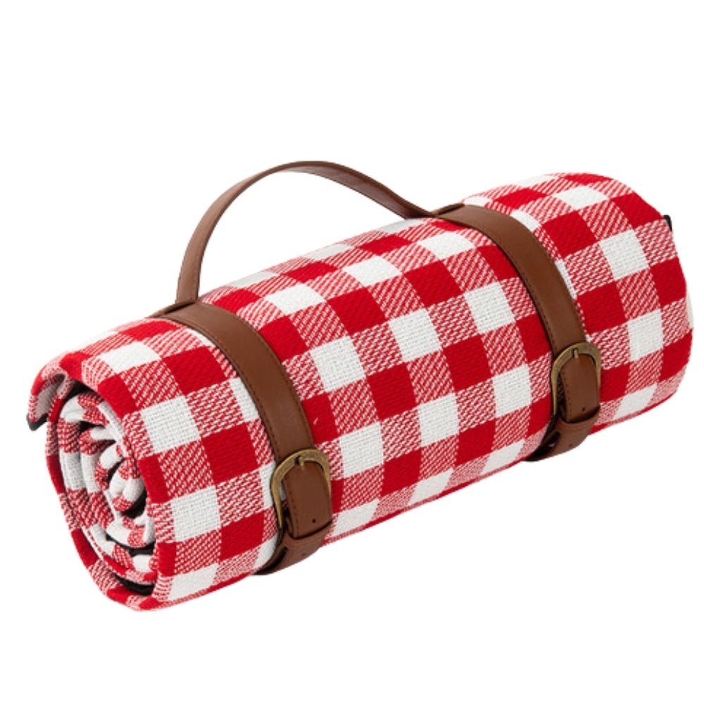 Foldable Outdoor Picnic Blanket with Water-Repellent Surface
