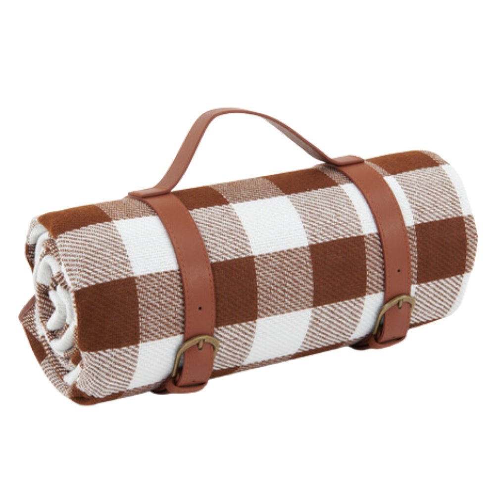 Foldable Outdoor Picnic Blanket with Water-Repellent Surface