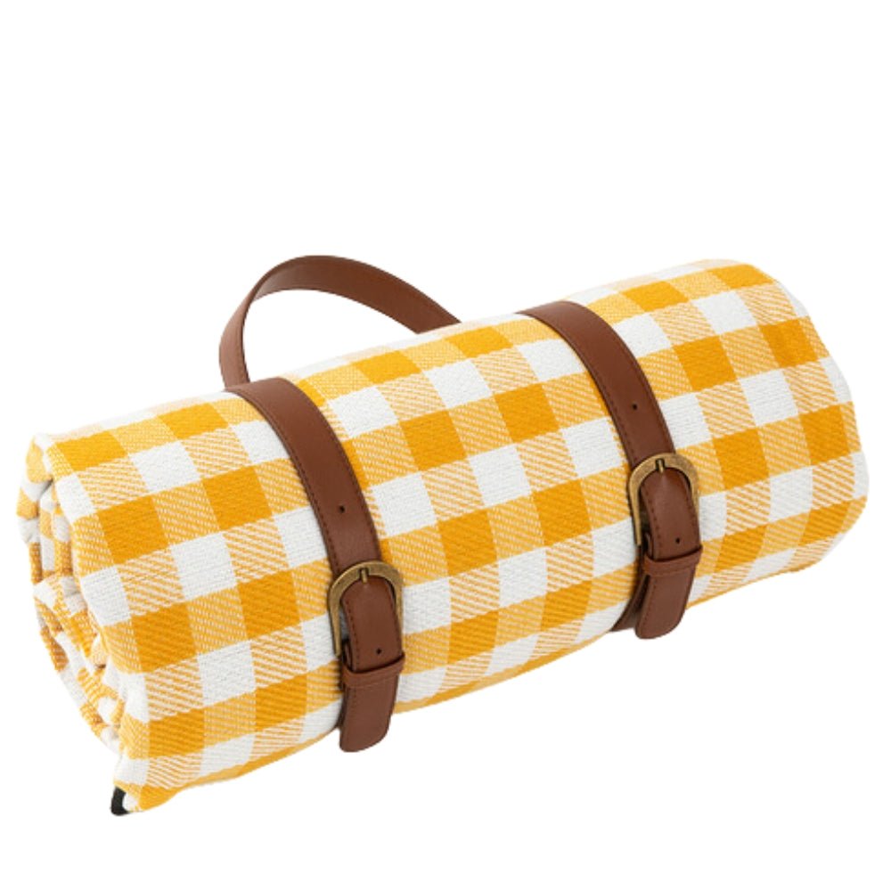 Foldable Outdoor Picnic Blanket with Water-Repellent Surface