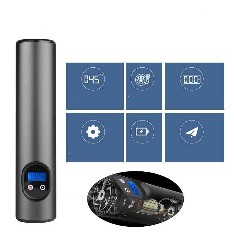 Electric Mini Air Pump LED Display