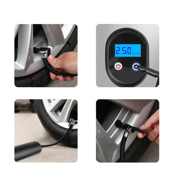 Electric Mini Air Pump LED Display