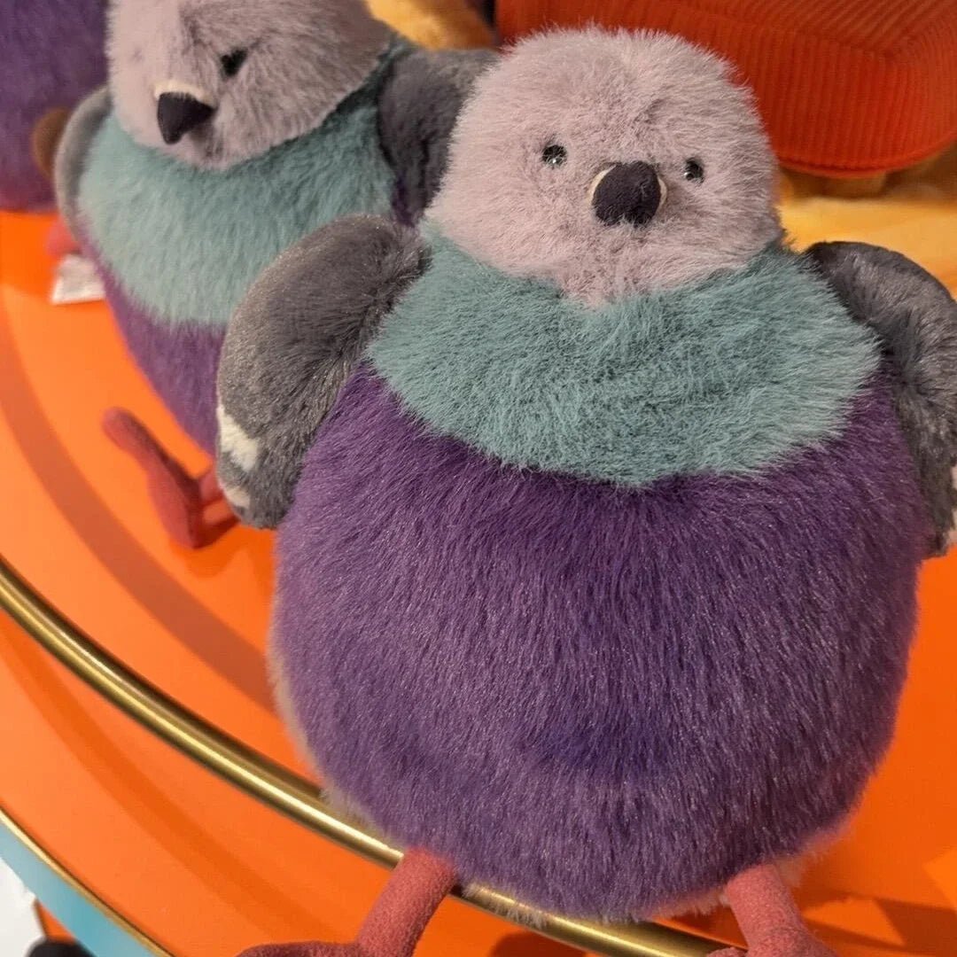 KISSPIGEON – Fluffy Pigeon Plush Toy for Cuddling and Comfort
