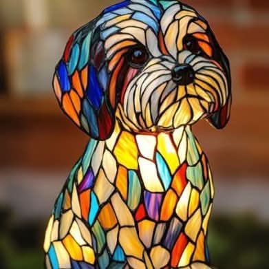 LED Animal Breed Statue Night Lamp | Dachshund, Corgi, Husky & 30 Design Options | USB-Powered Cozy Ambient Decor Light