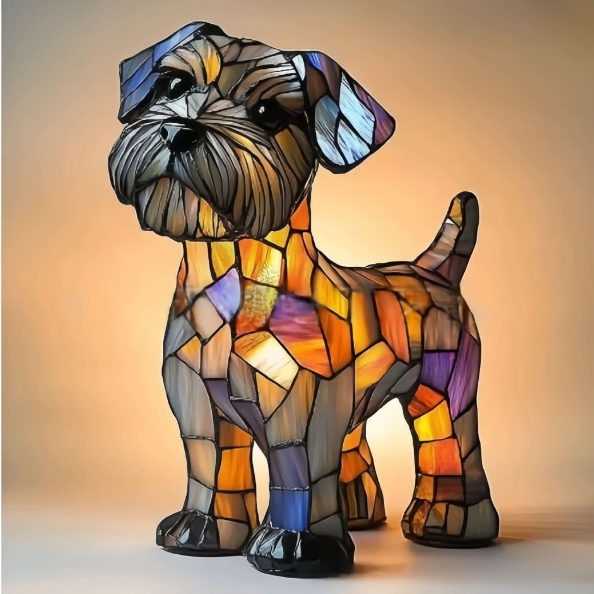 LED Animal Breed Statue Night Lamp | Dachshund, Corgi, Husky & 30 Design Options | USB-Powered Cozy Ambient Decor Light