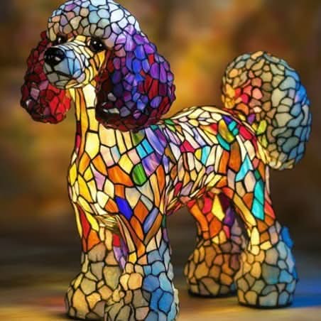 LED Animal Breed Statue Night Lamp | Dachshund, Corgi, Husky & 30 Design Options | USB-Powered Cozy Ambient Decor Light