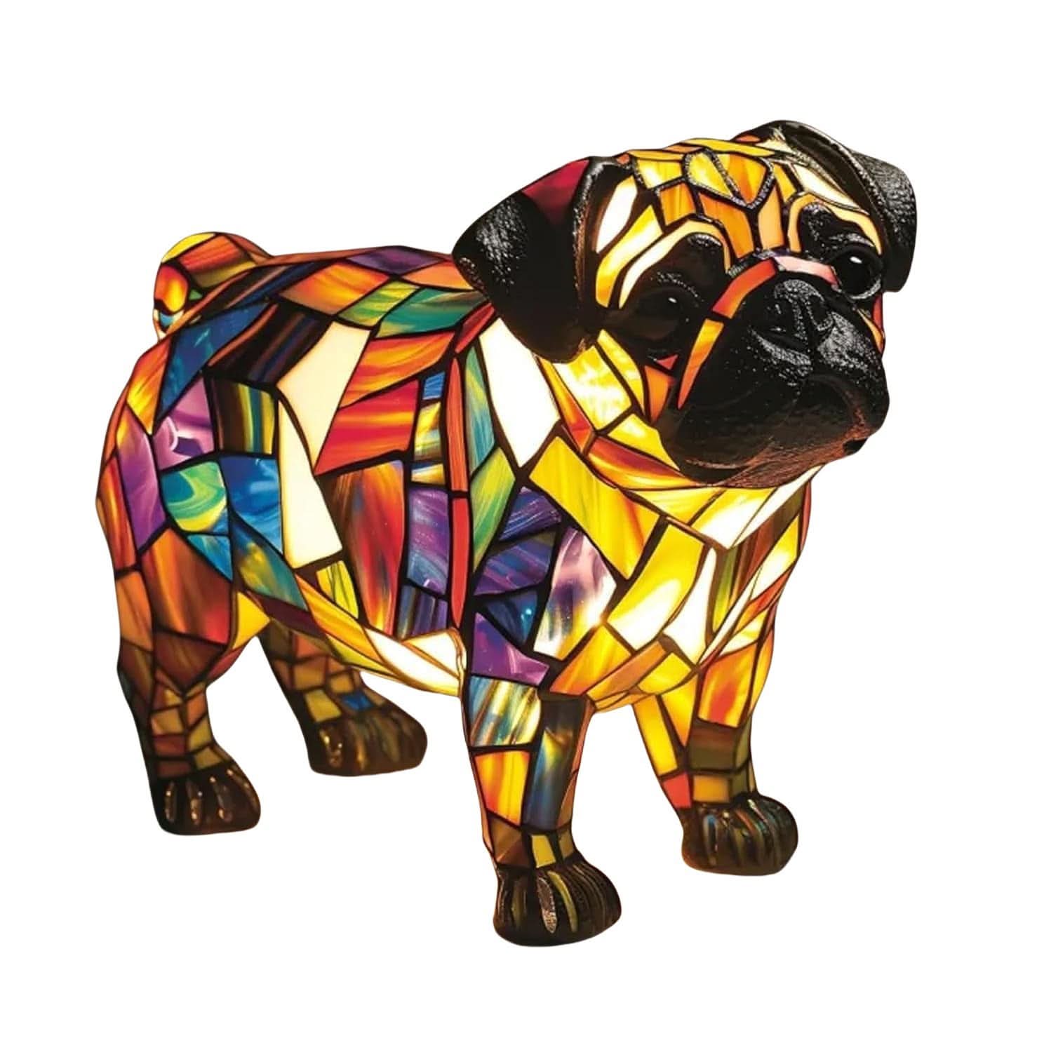 LED Animal Breed Statue Night Lamp | Dachshund, Corgi, Husky & 30 Design Options | USB-Powered Cozy Ambient Decor Light
