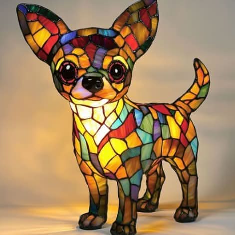 LED Animal Breed Statue Night Lamp | Dachshund, Corgi, Husky & 30 Design Options | USB-Powered Cozy Ambient Decor Light