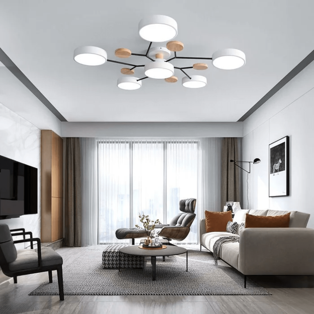 CEILUX - Modern round LED ceiling light with sleek minimalist design product image