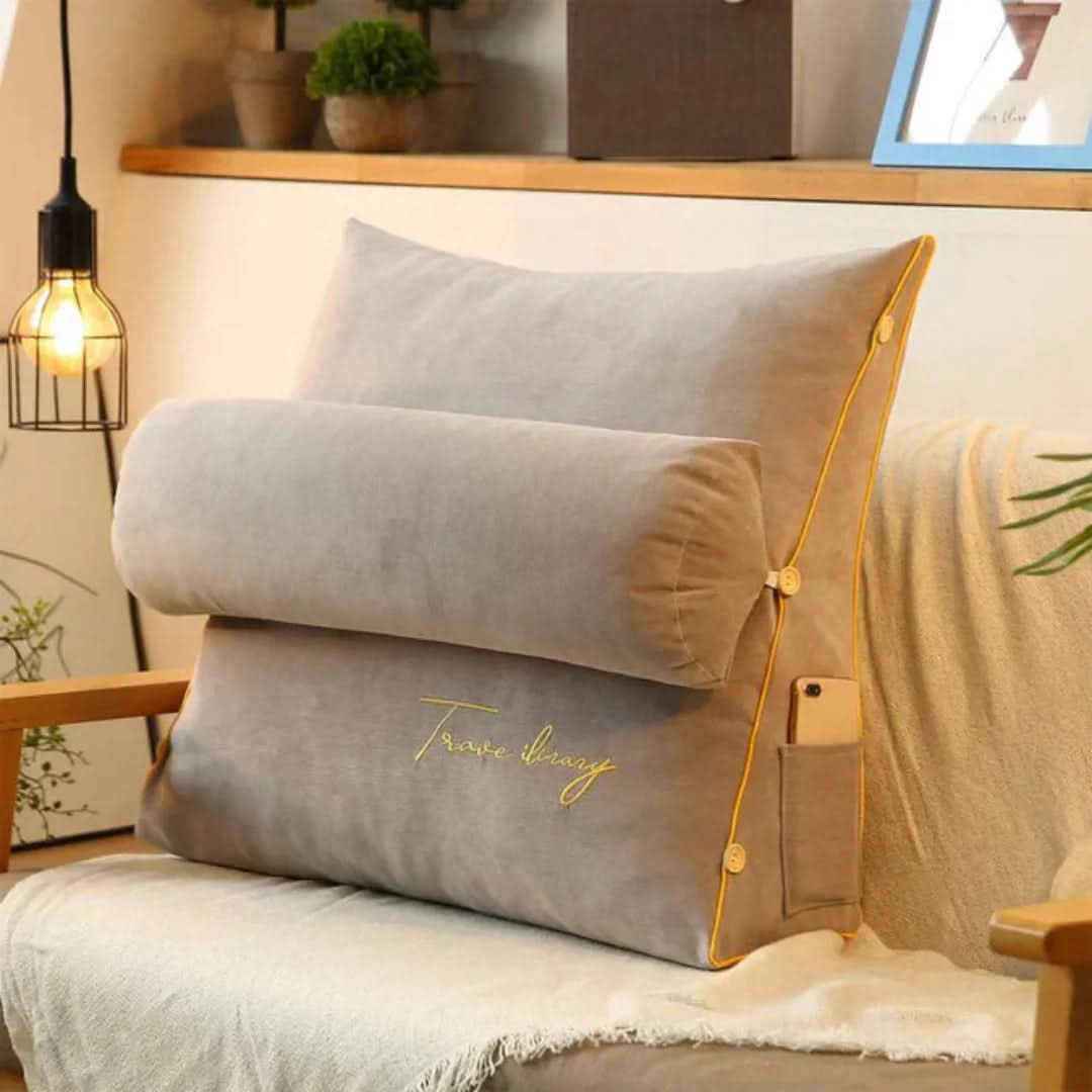 Orthopaedic Wedge Cushion 17.7 x 17.7 x 7.9 In | 7 Colors | Posture & Pressure-Relief Support for Back, Legs & Seating