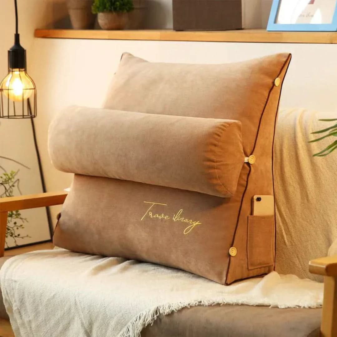 Orthopaedic Wedge Cushion 17.7 x 17.7 x 7.9 In | 7 Colors | Posture & Pressure-Relief Support for Back, Legs & Seating