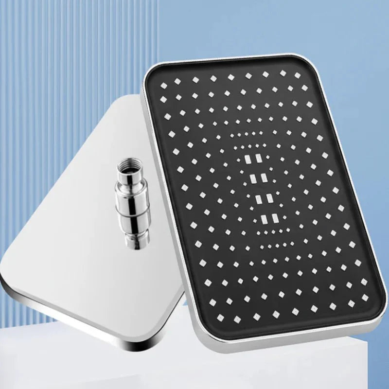AQUAPULSE – 360° adjustable rain shower head with anti-limescale nozzles