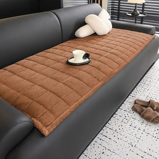 Quilted Couch Cover Mat Sofa Protector