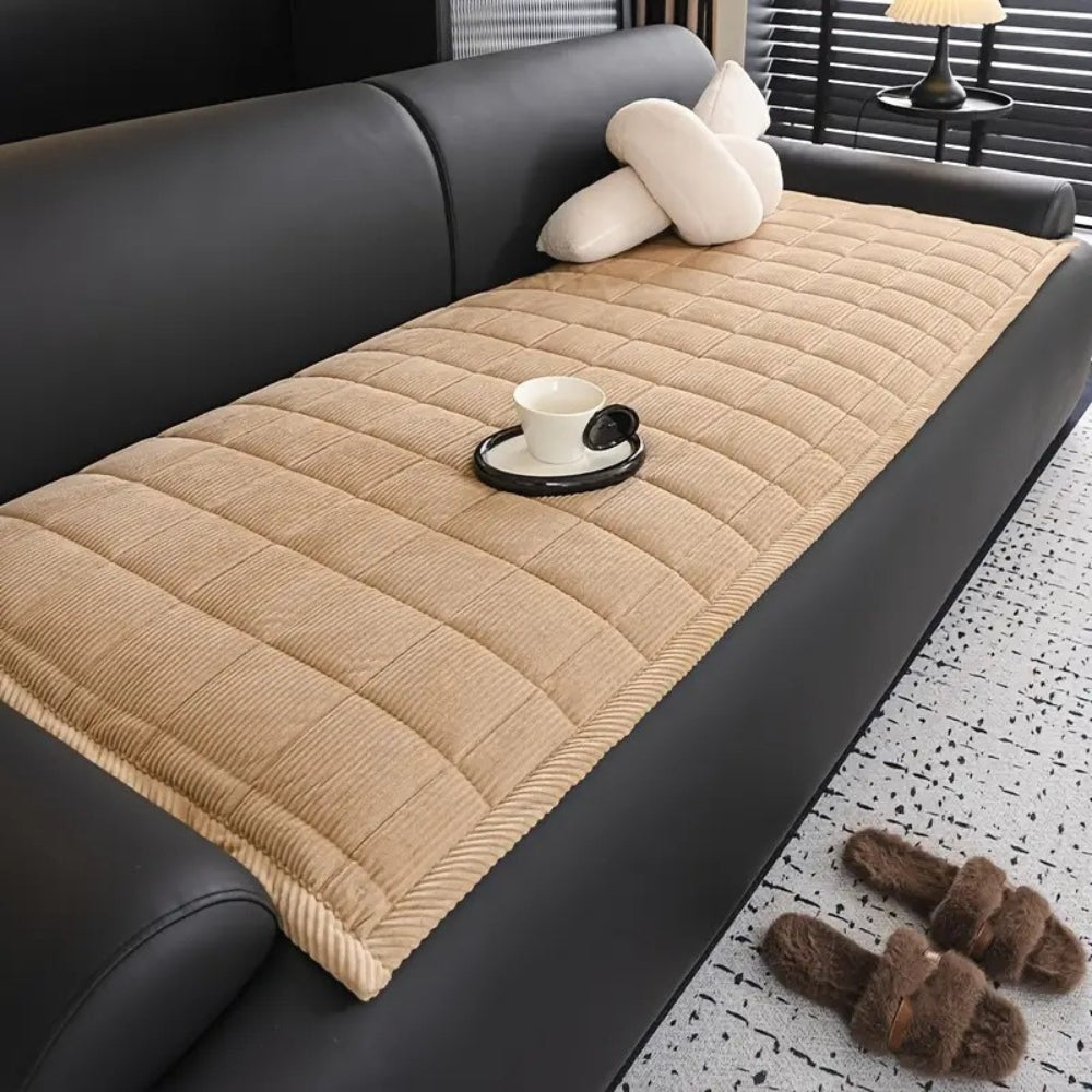 Quilted Couch Cover Mat Sofa Protector