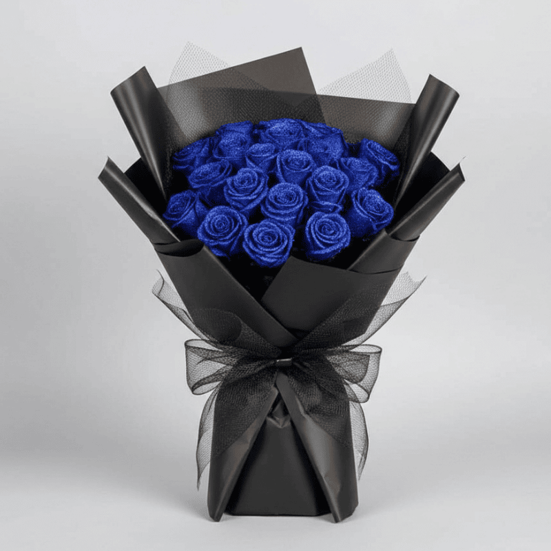 Eternal Artificial Rose Bundle 9.8 In | 2 Colors, 30 or 50-Piece Sets | Low-Maintenance Long-Lasting Home Accent