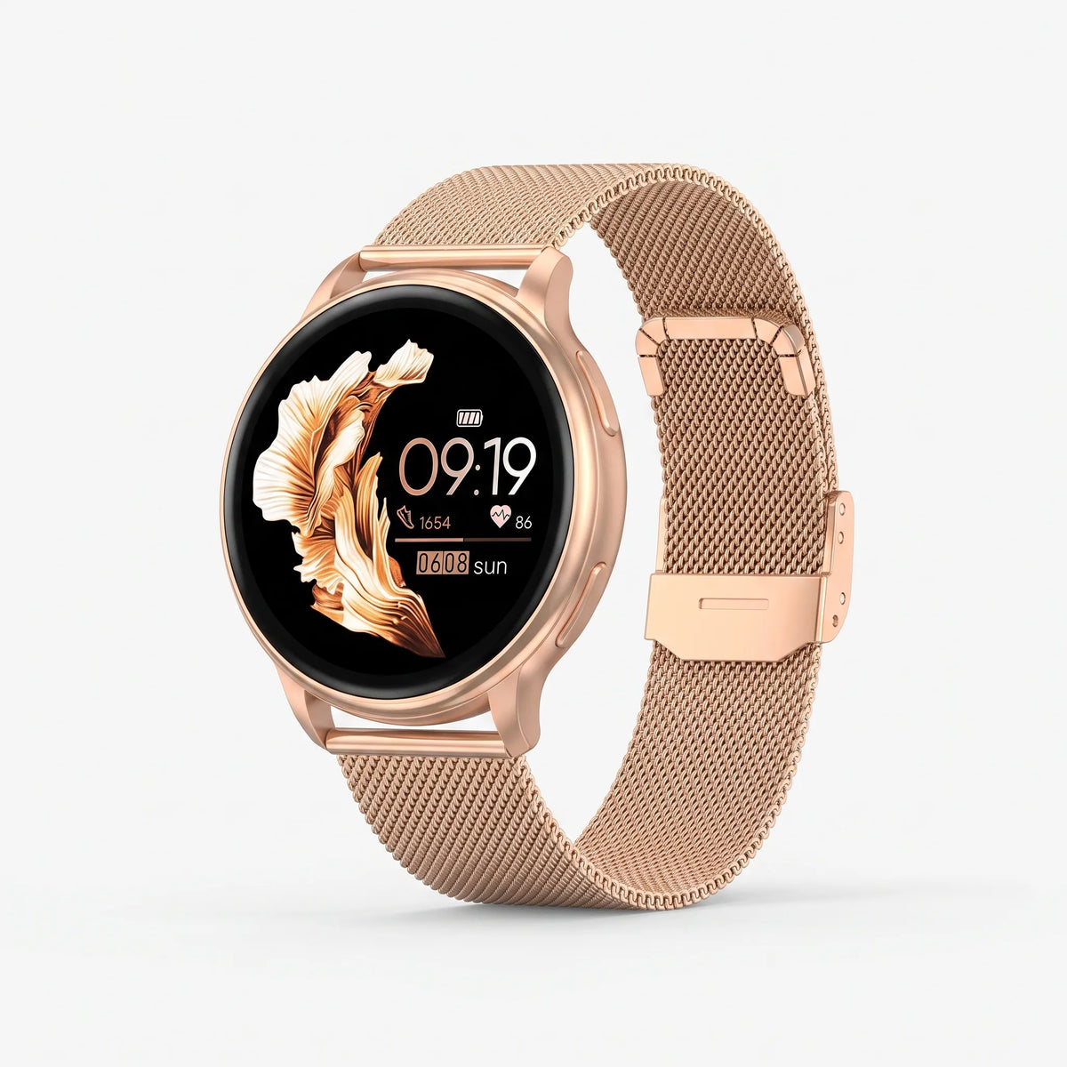 Round Digital Smart Watch with Speaker and Microphone | Hands-Free Calling and Spare Strap Included | 3 Colors