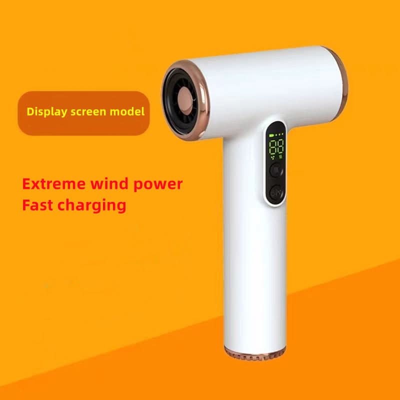 Cordless Hair Dryer 30,000 RPM Motor | 3 Speed & Heat Settings | Fast-Drying Portable Styling Tool with Safety Protection