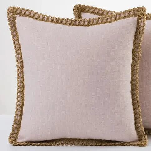 French Style Pillow Cover Polyester Cushion Cover